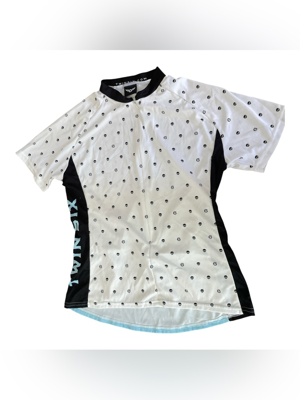 Twin Six Women’s White & Black Short Sleeve Cycling Jersey
